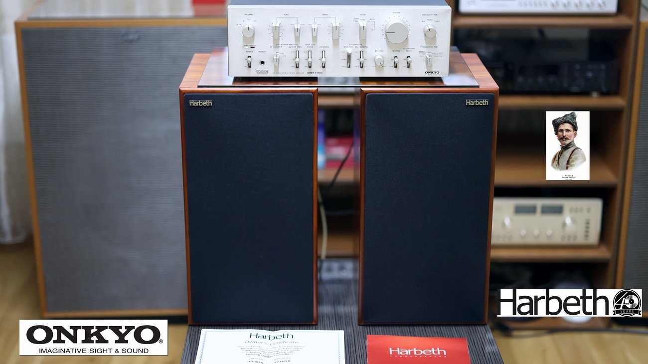 Harbeth 7 + Onkyo A-708 смотреть онлайн
