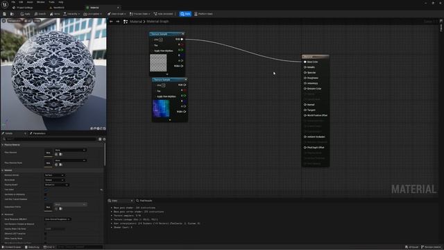 Двухсторонний материал (UE4, UE5)