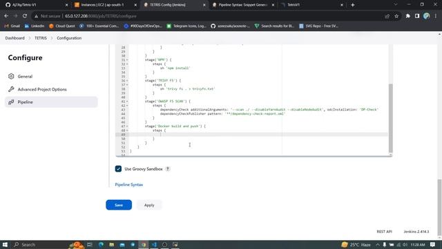 Automating Tetris Deployments with ArgoCD, Terraform, and Jenkins: DevOps | DevSecOps | English смотреть онлайн