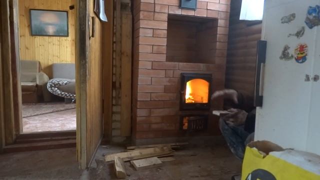 Печь-Шведка с двухсторонней топкой смотреть онлайн