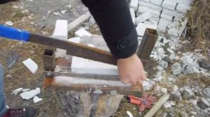 Декоративная колка кирпича.Ручной станок.