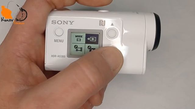 Как настроить экшн камеру SONY AS300 первые и простые настройки смотреть онлайн