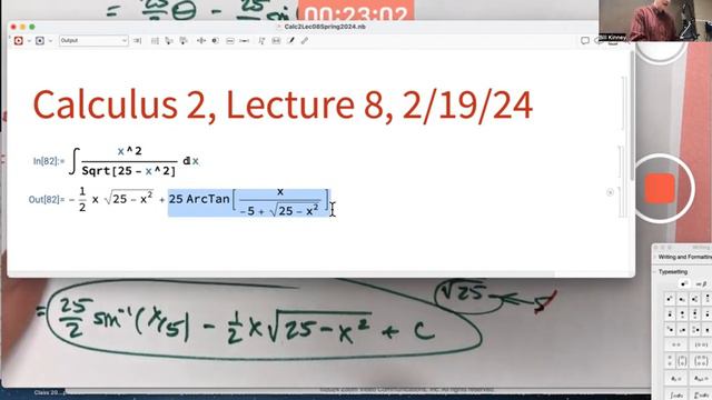 Calculus 2, Lec 8A: Two TRIGONOMETRIC SUBSTITUTION Examples смотреть онлайн