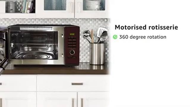 LG 32 L Convection Microwave Oven (MC3286BRUM, Black) смотреть онлайн