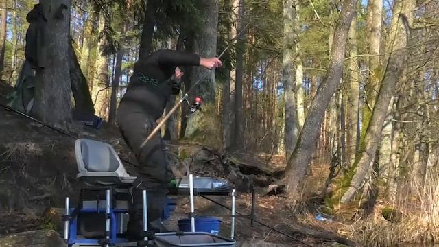 Лещёвый Март! Фидерная рыбалка в Беларуси! Часть 2. смотреть онлайн
