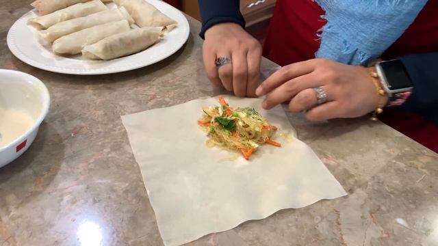 Healthy Air Fryer Egg Rolls Recipe with Raihana's Cuisines смотреть онлайн