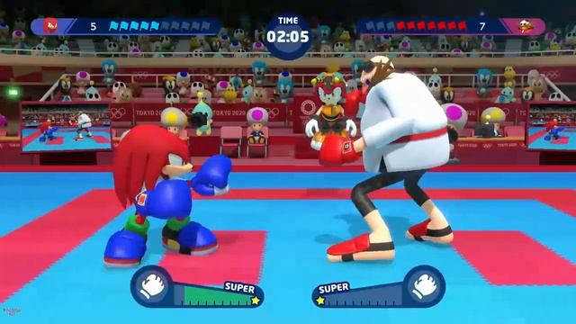 MARIO & SONIC AT THE OLYMPIC GAMES Knuckles - Triple Jump & Karate смотреть онлайн