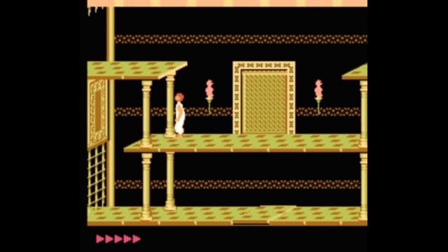 Dendy (Famicom,Nintendo,Nes) 8-bit Prince of Persia Level 10