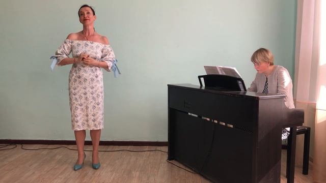 Разина Ольвия Ревовна - "Мне моркотно, молоденьке" русская народная песня в обработке А. Гурилева смотреть онлайн