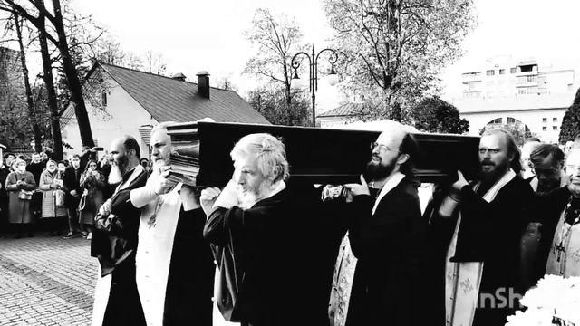 Кадры с похорон о. Димитрия.... смотреть онлайн