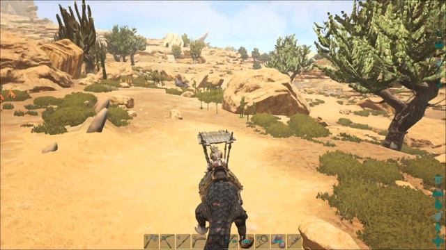 ARK Scorched Earth Далеко не полный обзор 2: Каменный голем, элементаль смотреть онлайн