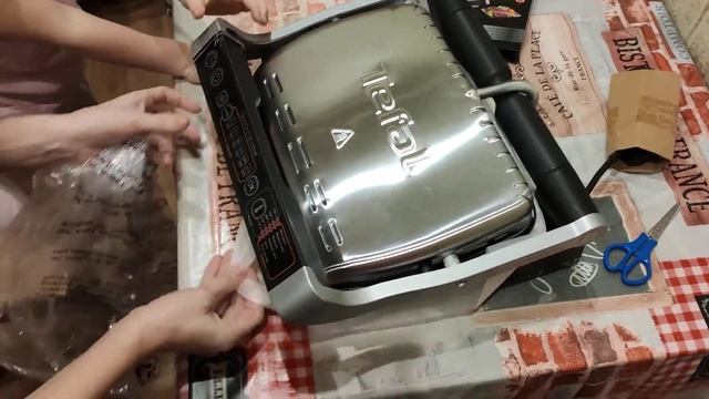 Обзор Гриль TEFAL OptiGrill+ Initial GC706 из Rozetka смотреть онлайн