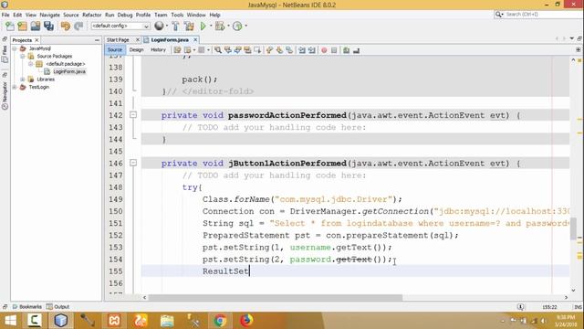 Login Form in Java Using Netbeans and Mysql Database смотреть онлайн