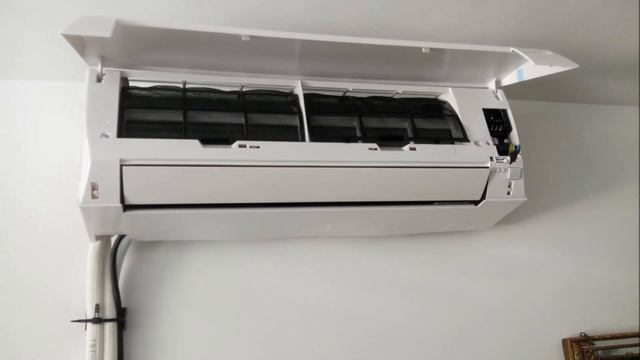 Instalación aire acondicionado Mitsubishi con canaleta instmant com смотреть онлайн
