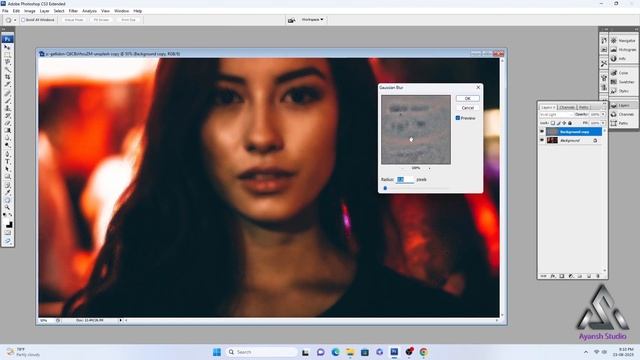 Face Retouching in Photoshop /Photoshop m photo ko clean kese kare /How to smooth face in photoshop смотреть онлайн