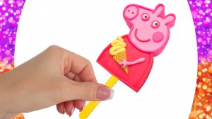 Лепка и Поделки ? Как слепить мороженое Свинка Пеппа / Play-Doh, Тесто, Пластилин Плей-До
