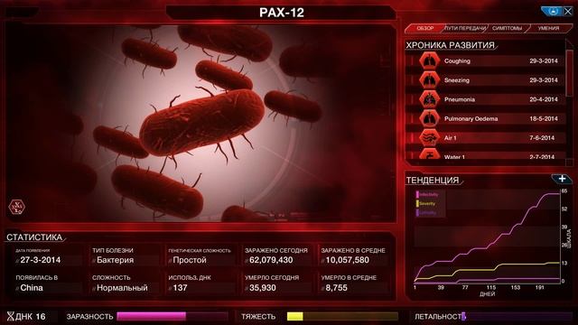 Обзор игры Plague Inc. Уверенная победа ! смотреть онлайн