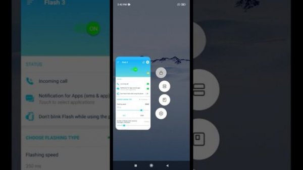 How to lock Flash 3 on the multitasking manager