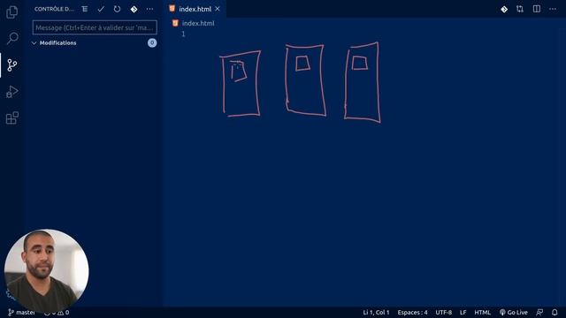 Apprendre Git 2/6: initialiser un repo et faire un commit смотреть онлайн