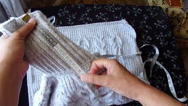 Вязание прямоугольного свитера из пряжи Ализе ЛАНА ГОЛД ФАЙН смотреть онлайн