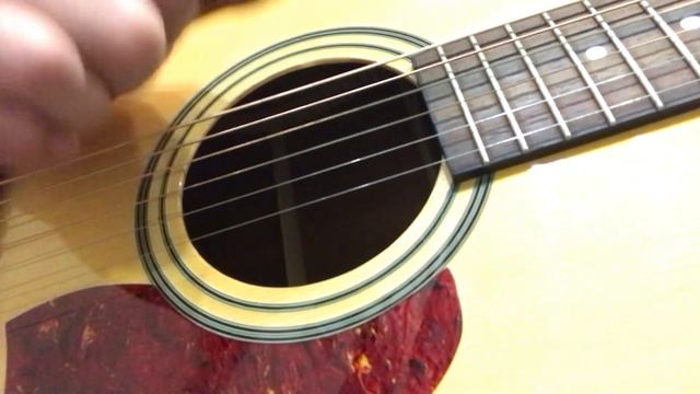«Волки да Вороны» Кавер на песню БГ. Вариант на другой гитаре. Ibanez Artwood AW10NT смотреть онлайн