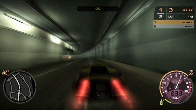 Need for Speed: Most Wanted - Lamborghini Murcielago Run [Wolf ⇒ Yamagata] смотреть онлайн