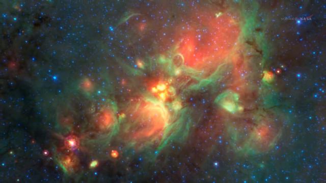 Citizen Scientists Discover Yellow Balls in Space - Spitzer Telescope - Science at NASA смотреть онлайн