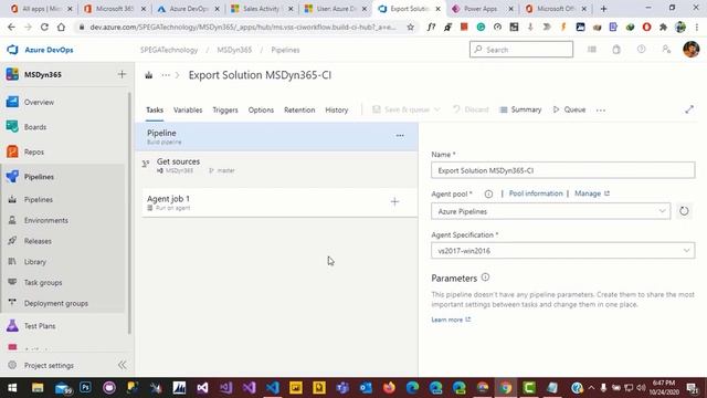 Azure Service Account Creation for Azure DevOps & Dynamics 365(Single Tenant ) by Srinath Pega смотреть онлайн