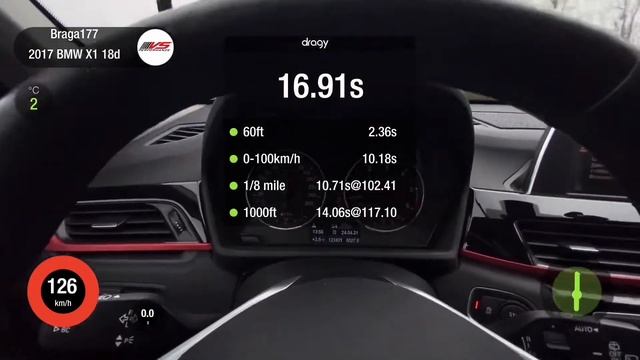 BMW X1 F48 18D Stage 1 (200 HP)