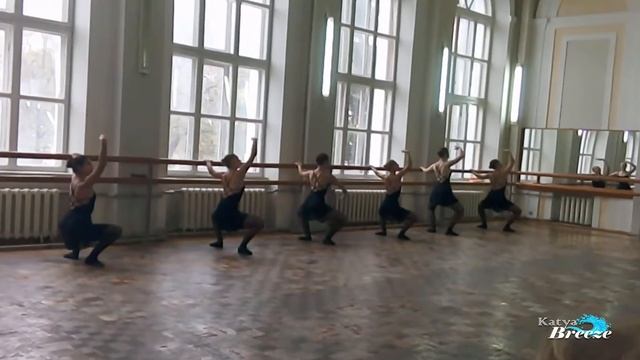 Урок классического танца - Plie №2 (у станка) смотреть онлайн