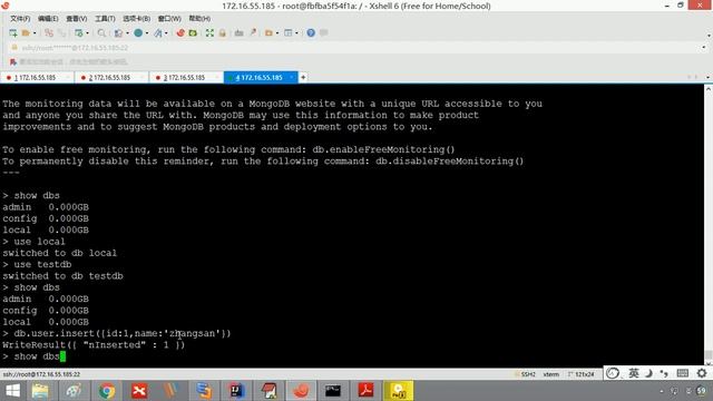 05 MongoDB入门之数据库以及表的操作 смотреть онлайн