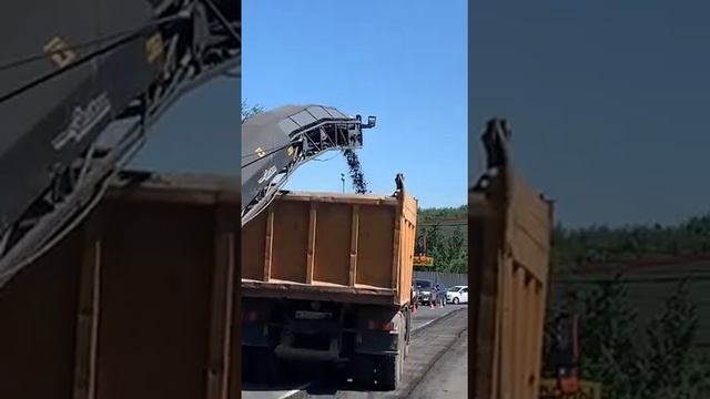 Фреза. Снятие асфальта. смотреть онлайн