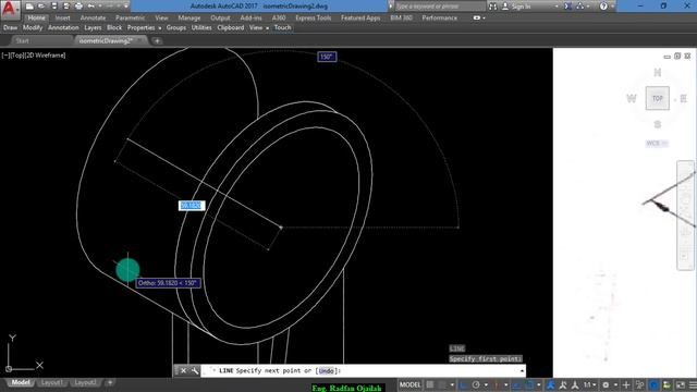 Autocad isometric drawing #26 смотреть онлайн