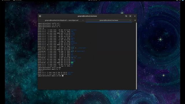 Oracle VM VirtualBox Manager (Centos Apache installation) смотреть онлайн
