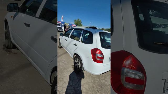 LADA Kalina 1.6 МТ, 2013, 124 000 км. климат контроль. смотреть онлайн