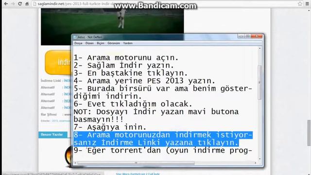PES 2013 FULL İNDİRME :D :) смотреть онлайн