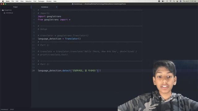 Google Translate In Python : Translating Text In Python using Google's translate service смотреть онлайн