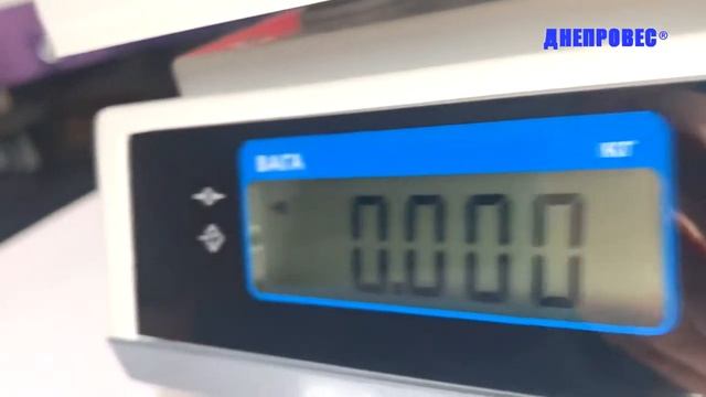 Торговые весы Днепровес ВТД-СЛІ смотреть онлайн