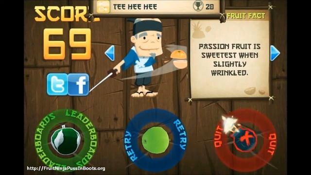Fruit Ninja Puss In Boots - All Achievments Guide! смотреть онлайн