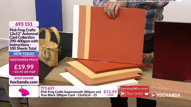Card Making and Paper Crafts with Pink Frog on Hochanda - The Home of Crafts, Hobbies and Arts смотреть онлайн