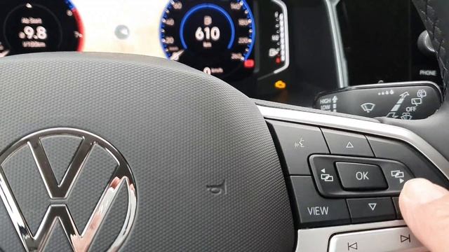 VW Digitaler Tacho: Tageskilometerzähler zurücksetzen-Active Info Display,Tages KM Zähler,Volkswage смотреть онлайн