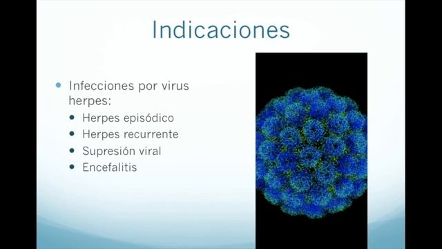 Farmacología del aciclovir y el herpes смотреть онлайн