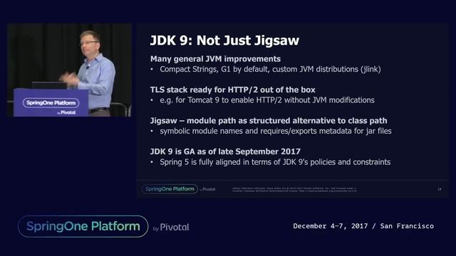 Spring Framework 5.0 on JDK 8 & 9 - Juergen Hoeller смотреть онлайн