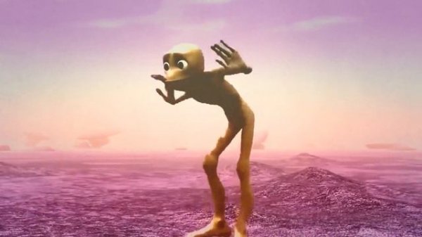 танцующий зеленый человечек | El Chombo - Dame tu Cosita  | Alien Dance