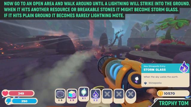 Slime Rancher 2 - How to get Lightning Mote & Storm Glass смотреть онлайн