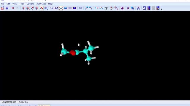 Membuat Struktur Molekul 3D Animasi Chemsketch смотреть онлайн