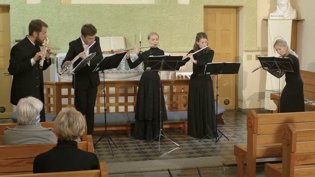 Giuseppe Verdi - Caro Nome from “Rigoletto” - FluteMasters (flute quintet) смотреть онлайн