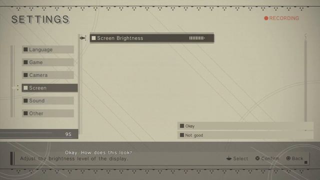 NieR Automata - Starting new game and Menus смотреть онлайн
