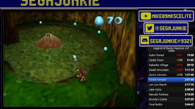 Banjo-Kazooie: Jiggies of Time 100% speed run [3:31:12] смотреть онлайн
