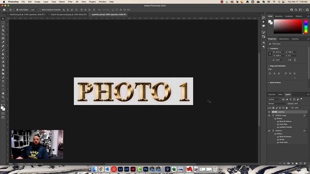 Convert Text to a Smart Object in Photoshop смотреть онлайн